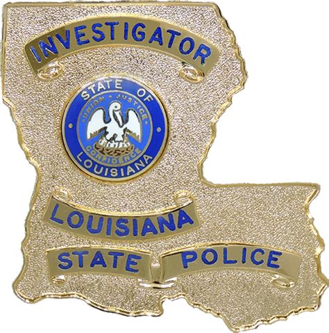 Louisiana State Police Badge