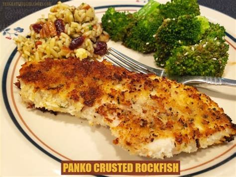 Panko Crusted Rockfish (easy!) / The Grateful Girl Cooks!