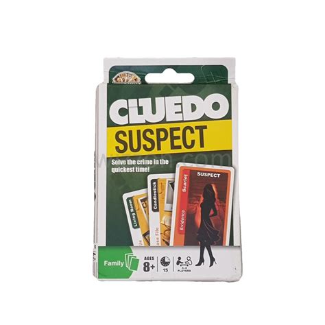 [C] Cluedo Suspect Board Game – WizZon