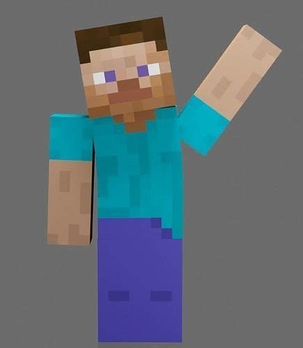 Customizable Minecraft Skin I Animated-Rigged I Blender free 3D model animated rigged | CGTrader