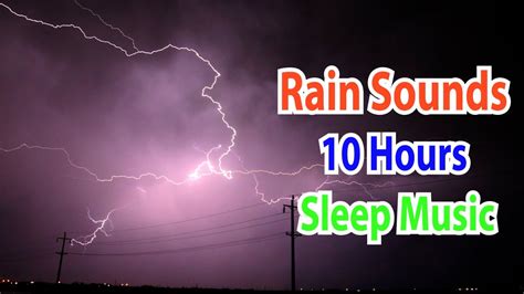 Rain Sounds 10 Hours Sound of Rain Meditation, Deep Sleep,Relaxing ...