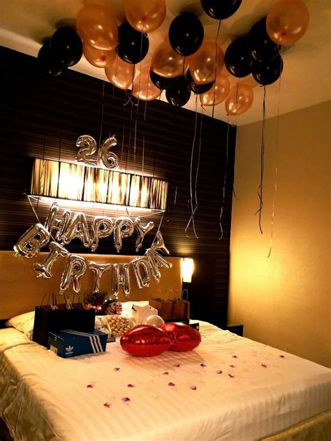 hotel room birthday decorations - Adella Weiss