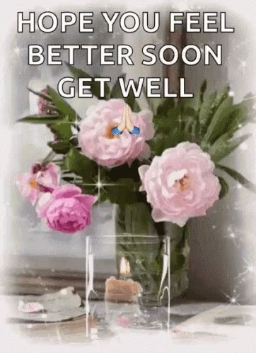 Flowers Hope You Feel Better GIF - Flowers HopeYouFeelBetter GetWellSoon - Discover & Share GIFs