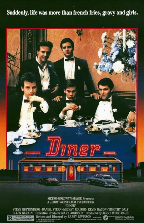 Diner Movie Posters From Movie Poster Shop