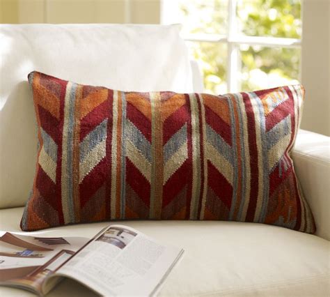 Kilim Pillow Cover | Pottery Barn| Pottery Barn - for the red couch ...