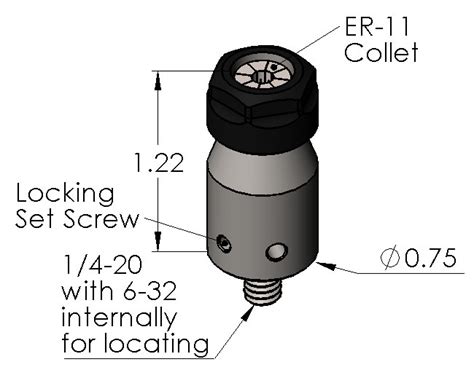 ER11 Collet Chuck (Inch)