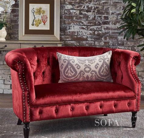 The Best Red Velvet Couches Of 2024 | Sofa Spring