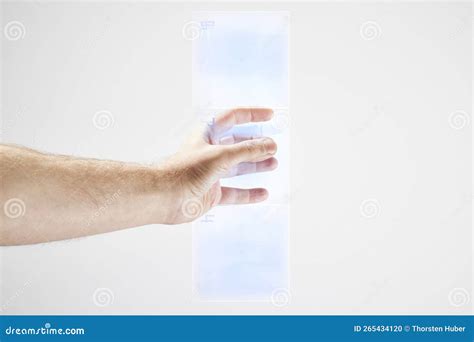 Male Hand Illustrating Artificial Intelligence Stock Photo - Image of ...