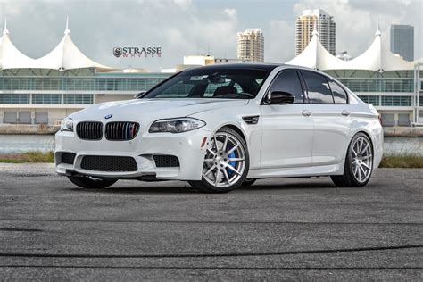 Minor Yet Stylish Changes Done to White BMW 5-Series — CARiD.com Gallery