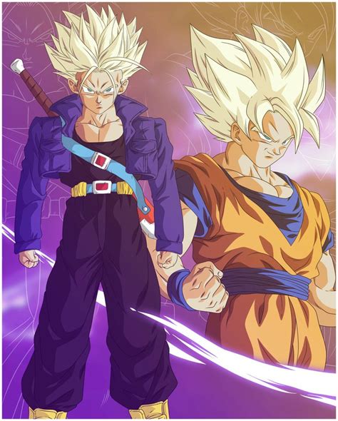 Trunks Y Goku by BardockSonic on DeviantArt | Personajes de dragon ball ...