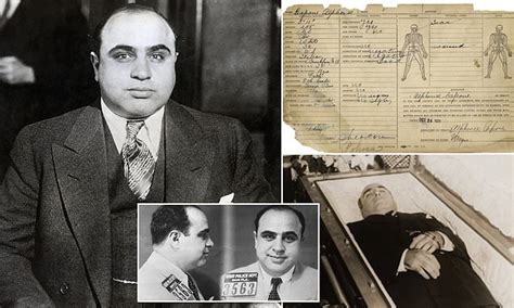 Al Capone's mental age declined to that of a 7-year-old due to syphilis, medical records show ...