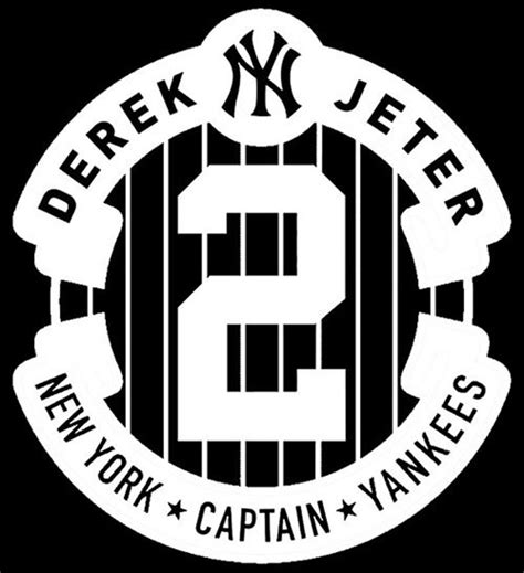 Derek Jeter Yankees Captain Car Decal Laptop Sticker Yankees - Etsy