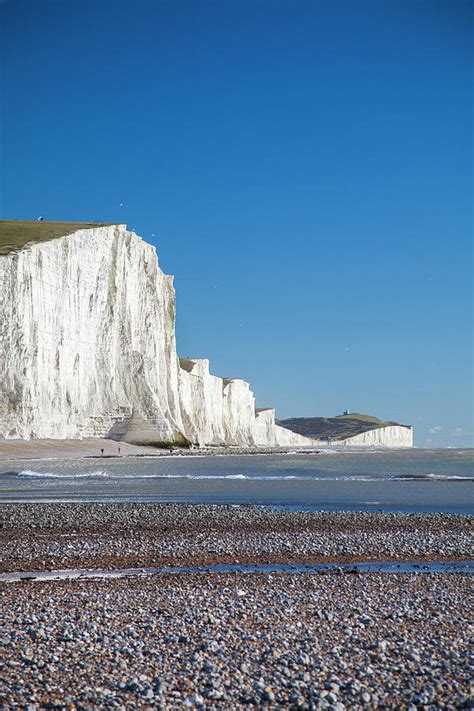 Chalk Sea Cliffs Of The Seven Sisters Photograph by Gareth Mccormack