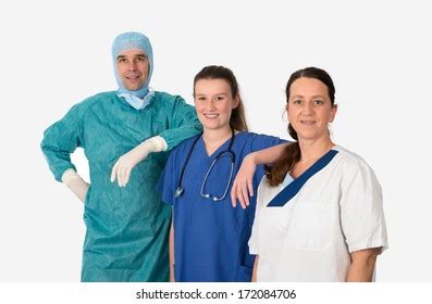 Doctors Team Uniform Making Funny Faces Stock Photo 47319328 | Shutterstock