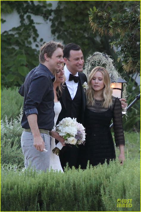 Kristen Bell & Dax Shepard: Jimmy Kimmel & Molly McNearney Wedding Pic ...