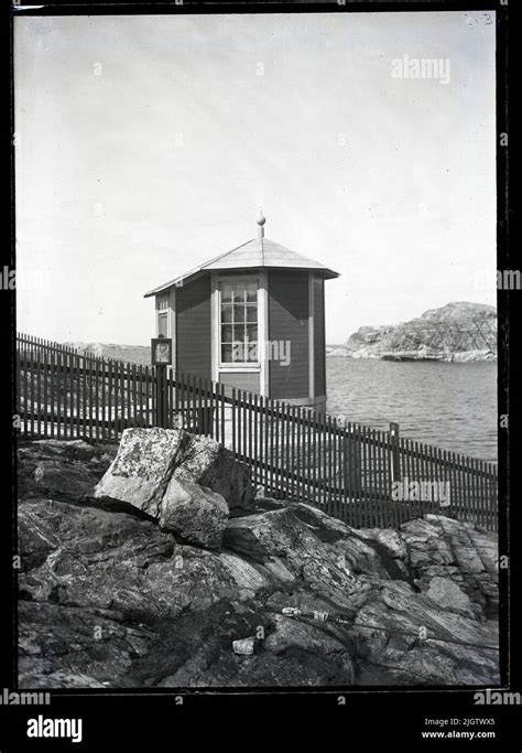 April 1924 Location: Smögen, Bohuslän. Lens: Meijer Weather: Sun Registration Pegel, so -called ...