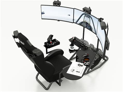 NEW Next Level Home Cockpit Flight Sim Gaming Chair Drive Foldable DCS ...