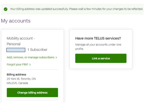 Manage or update My TELUS information | TELUS Support