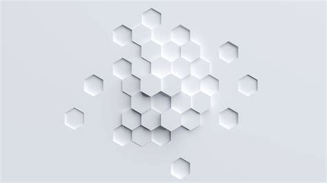 Download White Hexagon Backgrounds Wallpaper | Wallpapers.com