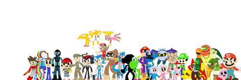 Wii Characters by The8bitmaster on DeviantArt