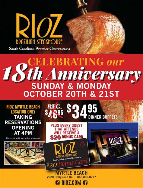 Myrtle Beach | Rioz Brazilian Steakhouse