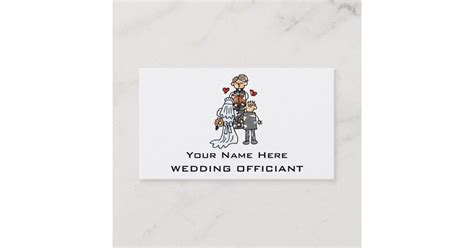 Wedding Officiant Business Cards | Zazzle