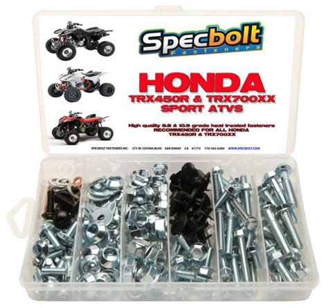 Honda - Honda ATV Bolt Kits - HONDA TRX450R & TRX700 ATV - Page 1 ...