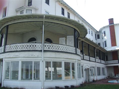 Veranda at the Hotel Conneaut Conneaut Lake Park, Abandoned Theme Parks, Pennsylvania History ...