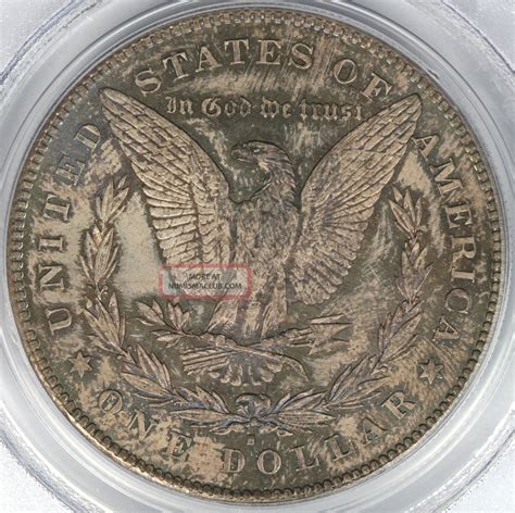 1878 - S Morgan Silver Dollar $1 Pcgs Ms63 Toning