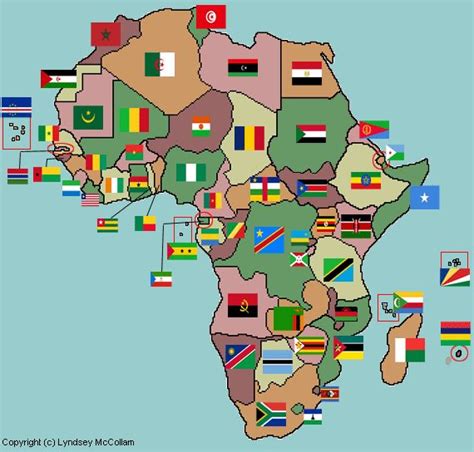 africa-flags-labeled.gif 570×544 pixels | Africa flag, Flag, World geography