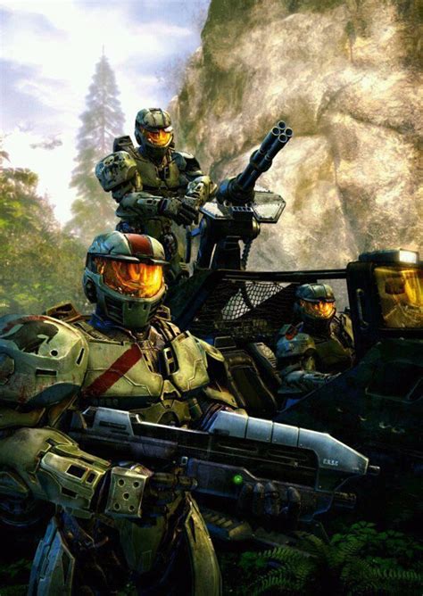 Spartan Red Team - Halo Wars | Halo armor, Halo spartan, Unsc halo