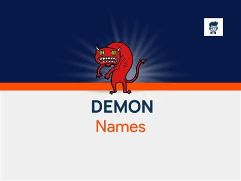 750+ Demon Names Ideas (Generator) - TheBrandBoy