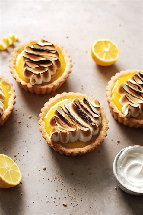 Mini Lemon Meringue Tarts - Teak & Thyme