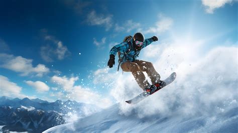 Premium AI Image | Snowboard tricks