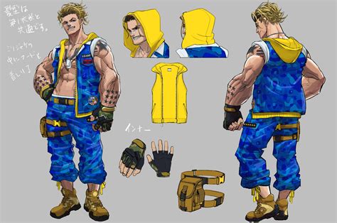 Luke Street Fighter 5 concept art 2 out of 3 image gallery