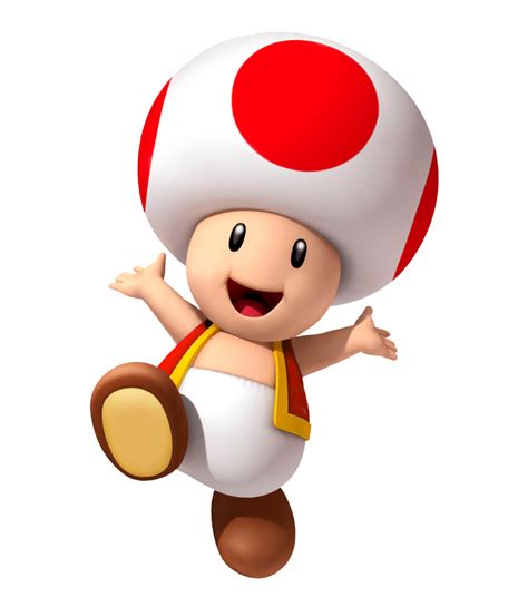 I love Toad from the Super Mario Bros. series! | G_Mario | Pinterest