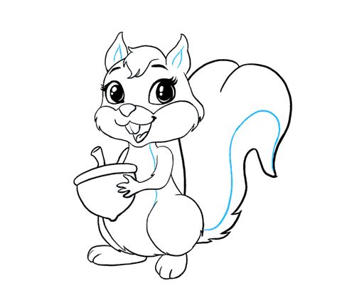 squirrel images drawing easy - Rather Nicely Website Photos