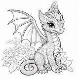 Detailed Dragon Coloring Pages Printable sketch template