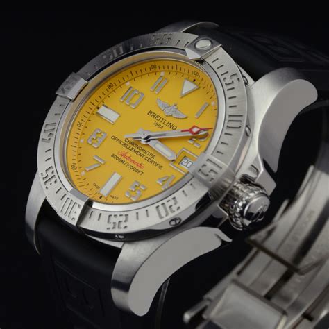 Buy Breitling Avenger II Seawolf A17331101I1S1 Cobra Yellow