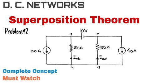 15. Superposition Theorem | Complete Concept and Problem#2 | Most ...