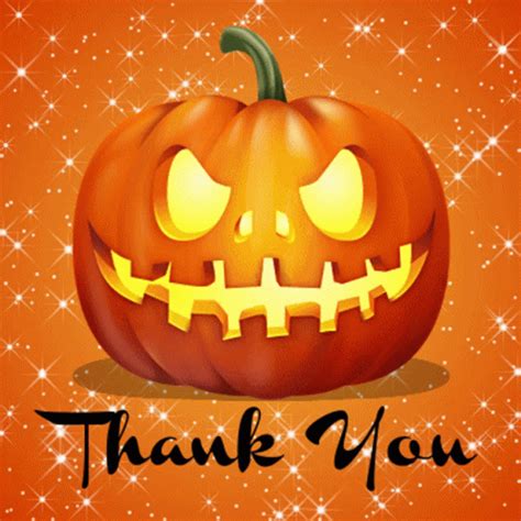 Thank You Halloween GIF - Thank You Halloween Pumpkin - Discover & Share GIFs