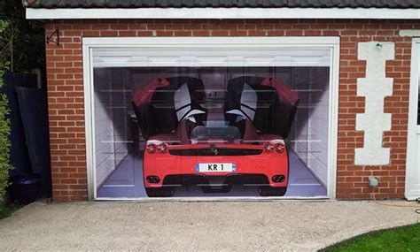 Garage door wrap on Behance