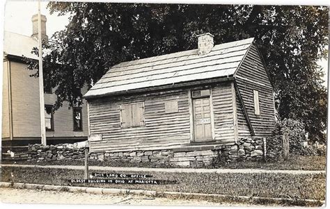 Marietta, Oldest Building in Ohio Land Office, Sharp RPPC Postcard | Ohio history, Marietta ohio ...