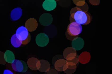 Xmas Lights Bokeh Background Free Stock Photo - Public Domain Pictures