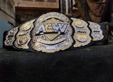 AEW Championship Belt Replica - Ultra Power Wrestling Belts