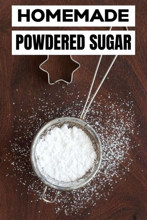 How to Make Powdered Sugar | Powdered Sugar Substitute | Recipe | Healthy baking substitutes ...