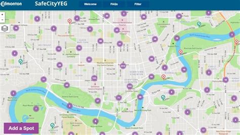 City Of Edmonton Maps - Wisconsin State Parks Map