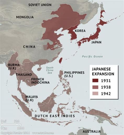 Japan's Territorial Expansion 1931-1942