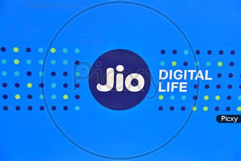 Image of The logo of Jio Digital Life is pictured in Assam on Dec 23,2020-HN956170-Picxy