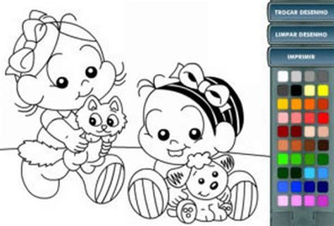 Jogos de Pintar da Mônica - Jogos para Colorir e Pintar